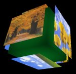 3D Picture Cube Saver