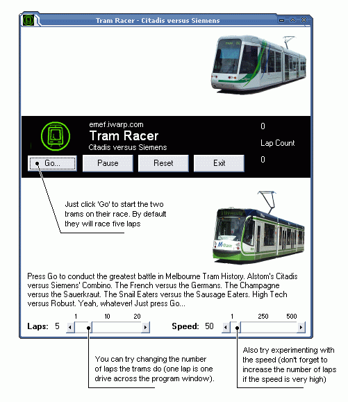 Tram Racer