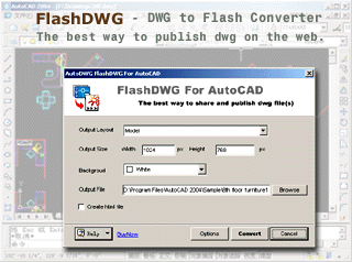 DWG to SWF Converter