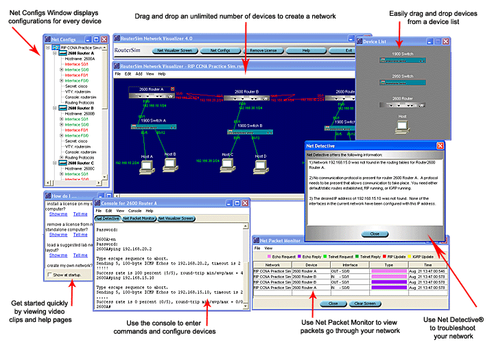 Network Visualizer - CCNA Network Simulator