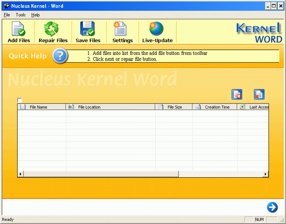 Kernel Word - Repair Corrupted Word Documents