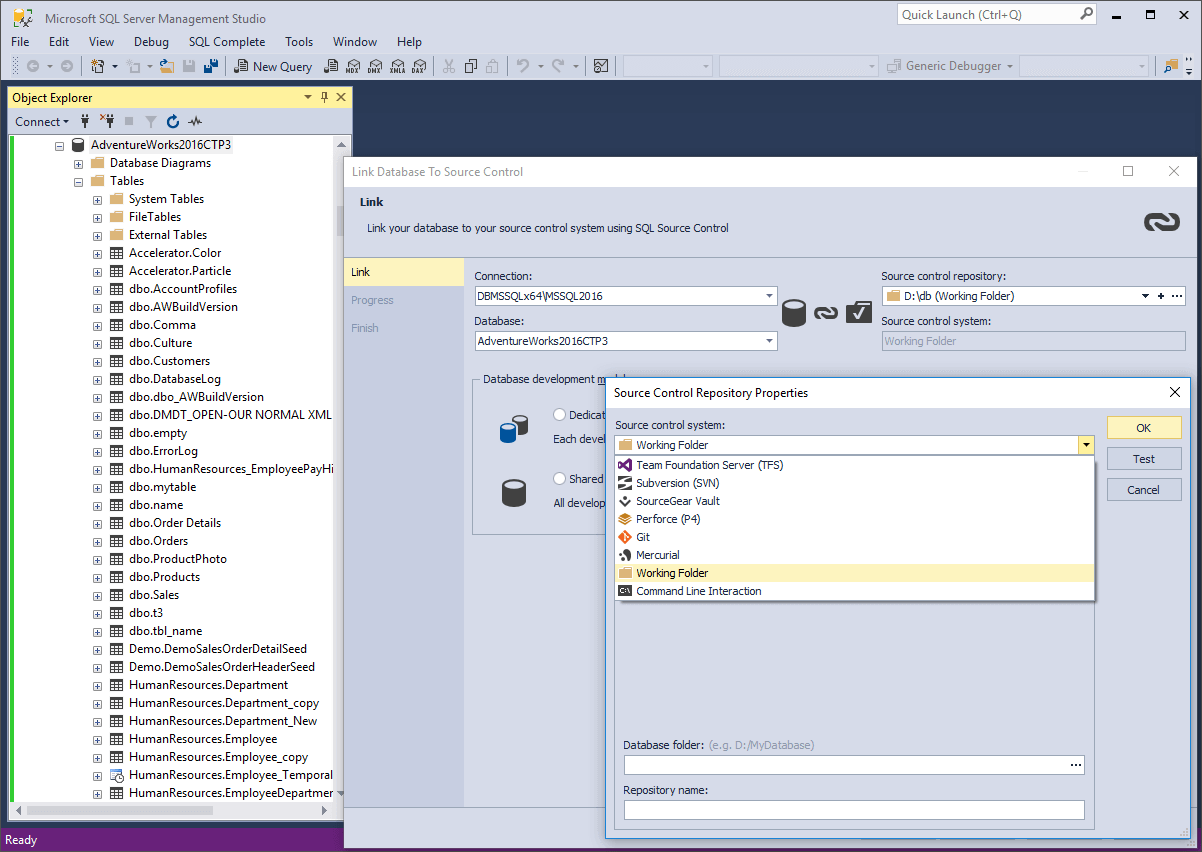 dbForge Source Control for SQL Server