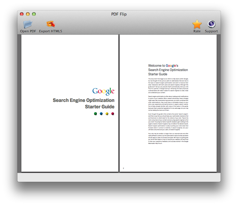 CokeSoft PDF Flip for Mac