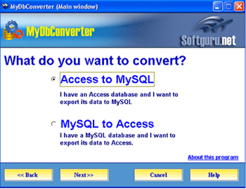 MyDbConverter (Access Mysql converter)