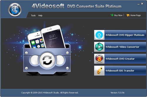 4Videosoft DVD Converter Suite Platinum