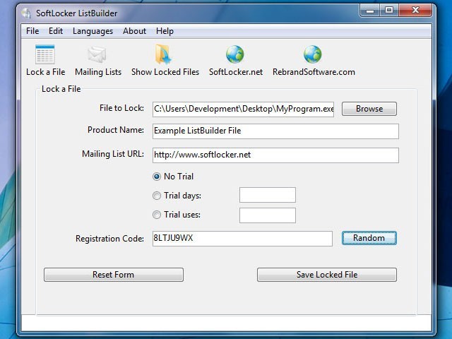 SoftLocker ListBuilder