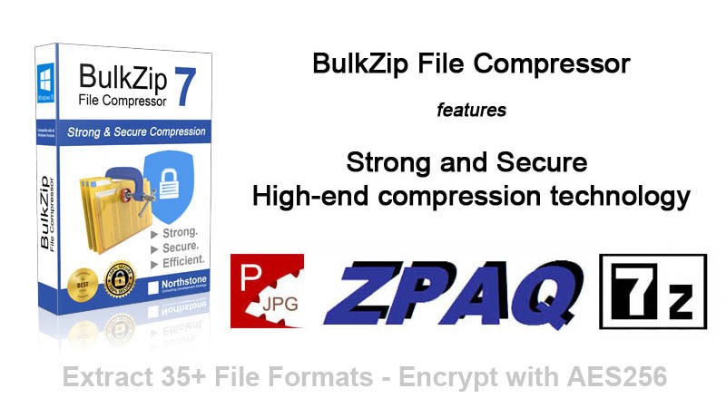 BulkZip File Compressor