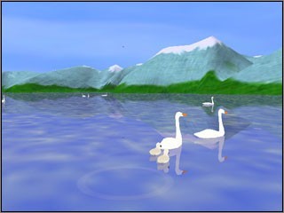 Swan Lake Screensaver