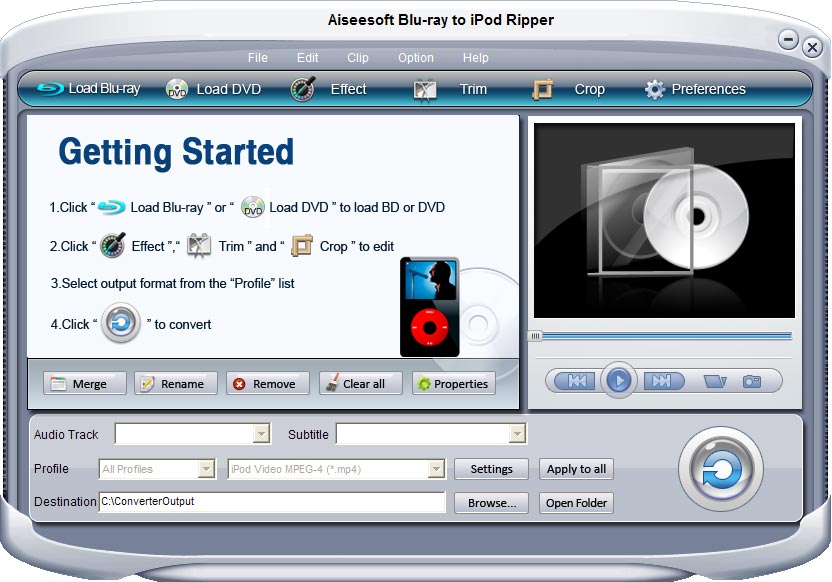 Aiseesoft Blu-Ray to iPod Ripper