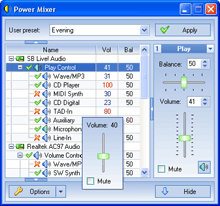 Power Mixer for Vista/7