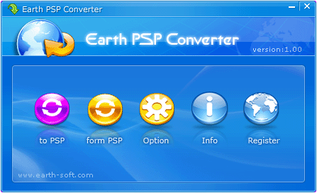 Earth PSP Converter