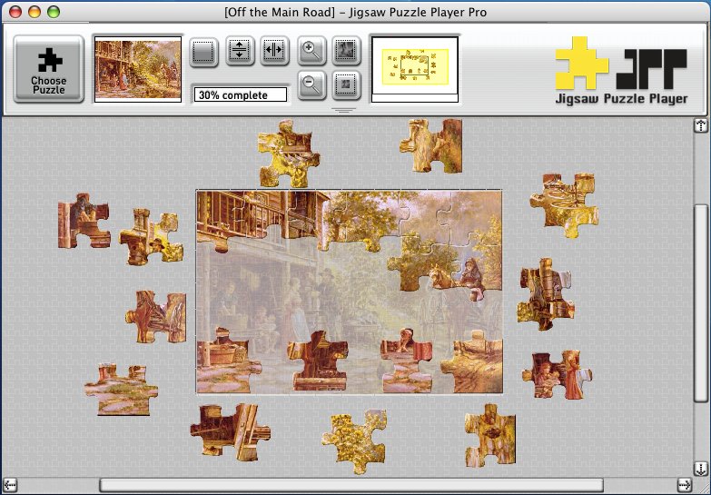 Jigsaw Puzzle Player (Mac OS X edition)