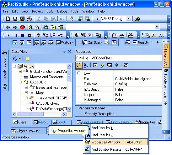 Professional User Interface Suite