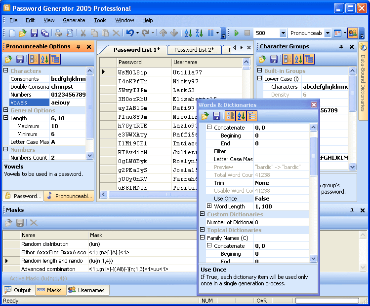 Password Generator 2003