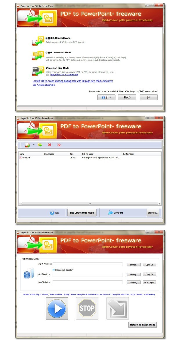 PageFlip Free PDF to Powerpoint