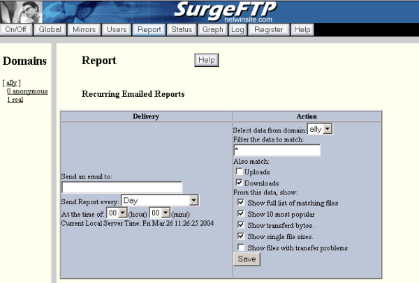 SurgeFTP Ftp Server
