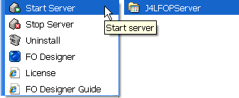 J4L FOP Server