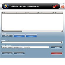Fox iPod/PSP/3GP Video Converter