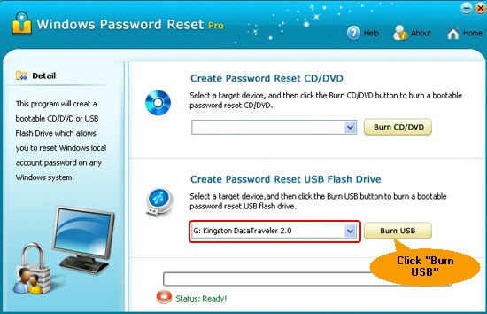 Windows Password Reset Pro