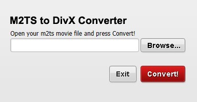 Free M2TS to DivX Converter