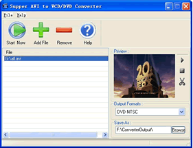 Supper AVI/VCD/DVD Converter