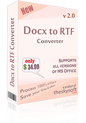 DOCX TO RTF Converter