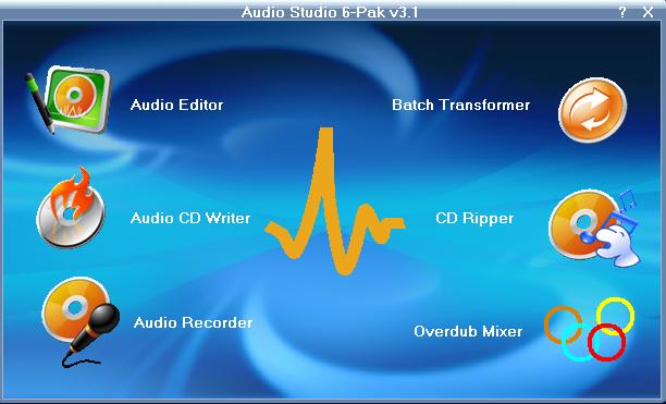 Audio Studio 6-PAK