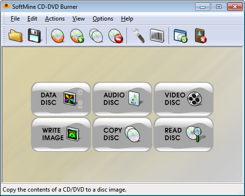 SoftMine CD-DVD Burner