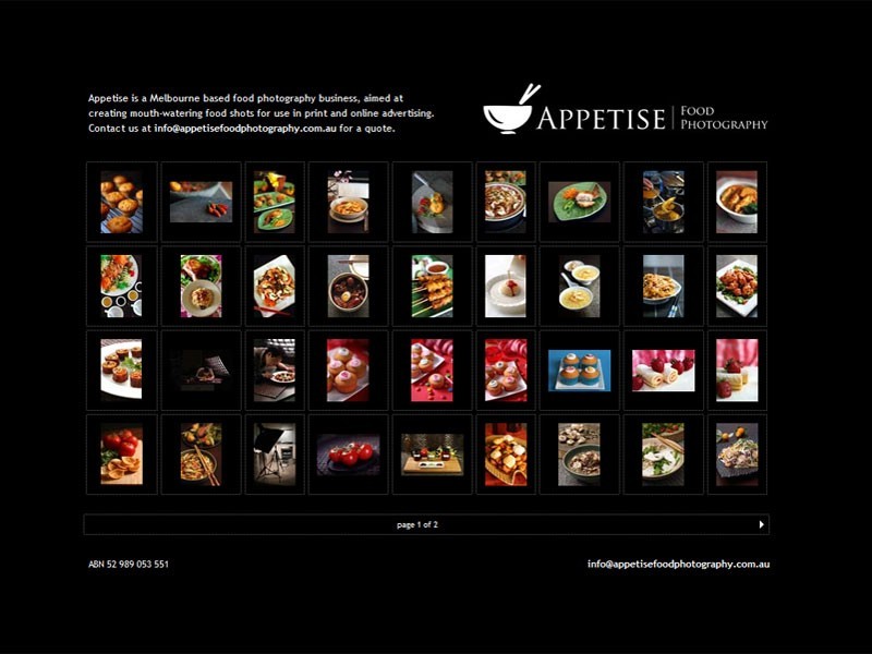 Appetise Web Design Melbourne