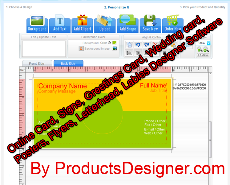 Online Card Designer Software