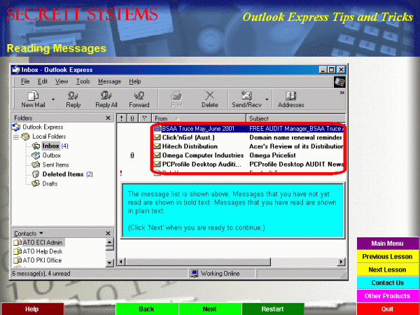 Outlook Express Tips and Tricks