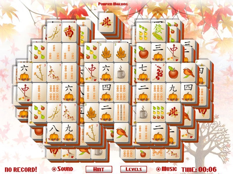 Mahjong Pumpkin