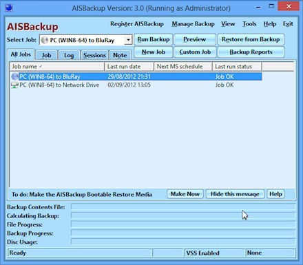 AISBackup 2.8 build