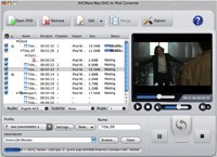 AVCWare Mac DVD to iPod Converter
