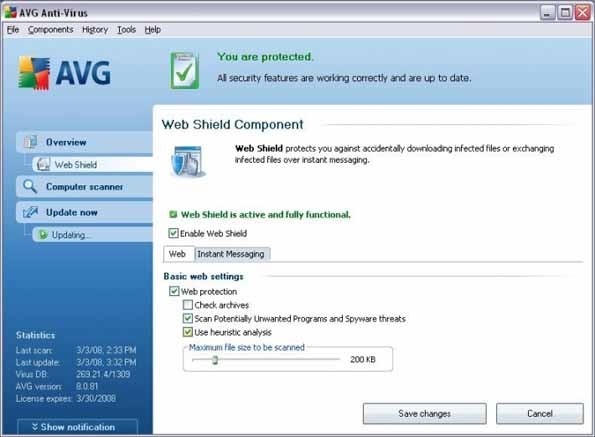 AVG Anti-Virus plus Firewall 9