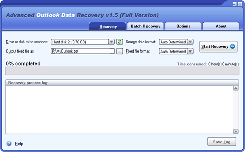 Advanced Outlook Data Recovery