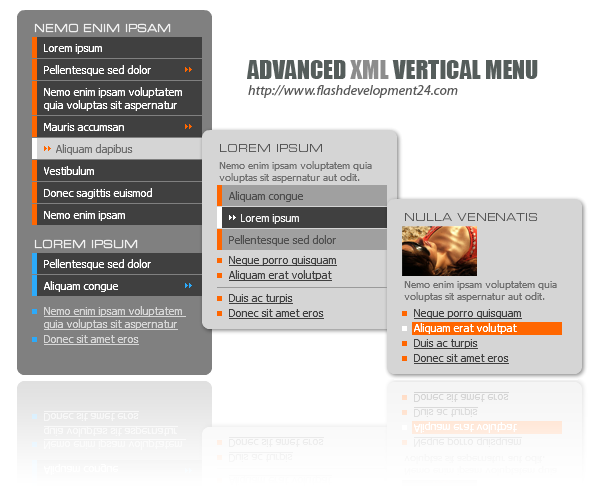 Advanced Vertical Menu DW Extension