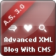 Advanced XML Flash Blog with CMS and Rating System