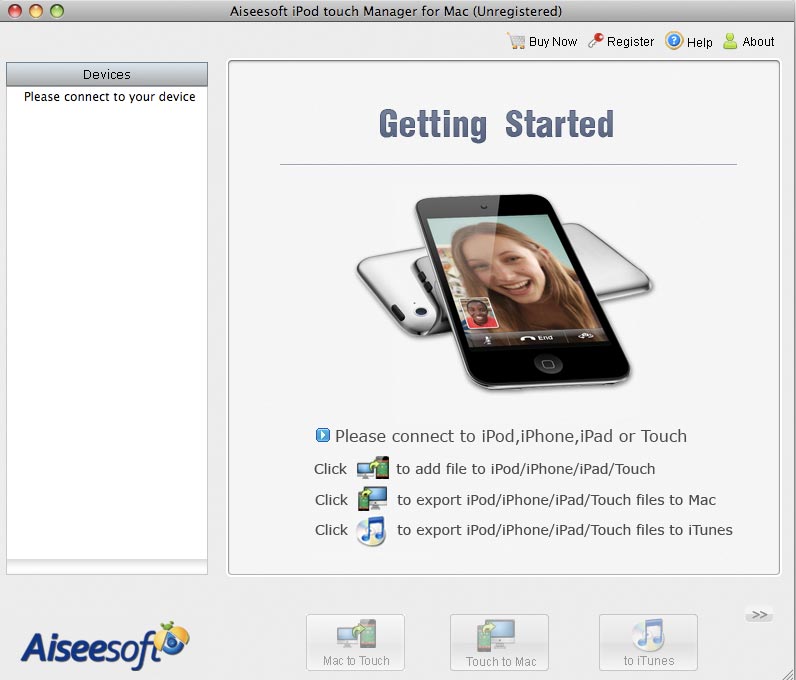 Aiseesoft iPod touch Manager for Mac
