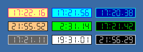 Alpha Clock