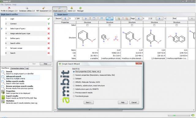 Ambit - chemical structures database