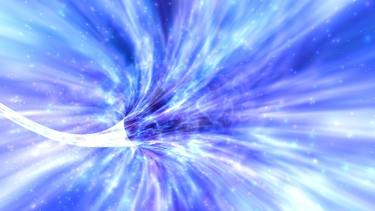 Animated Wallpaper - Space Wormhole 3D