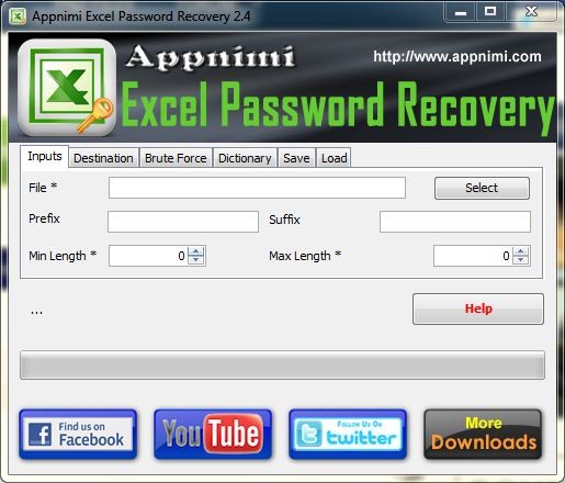 Appnimi Excel Password Recovery