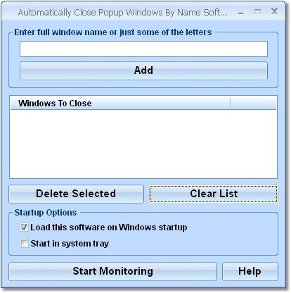 Automatically Close Popup Windows By Nam
