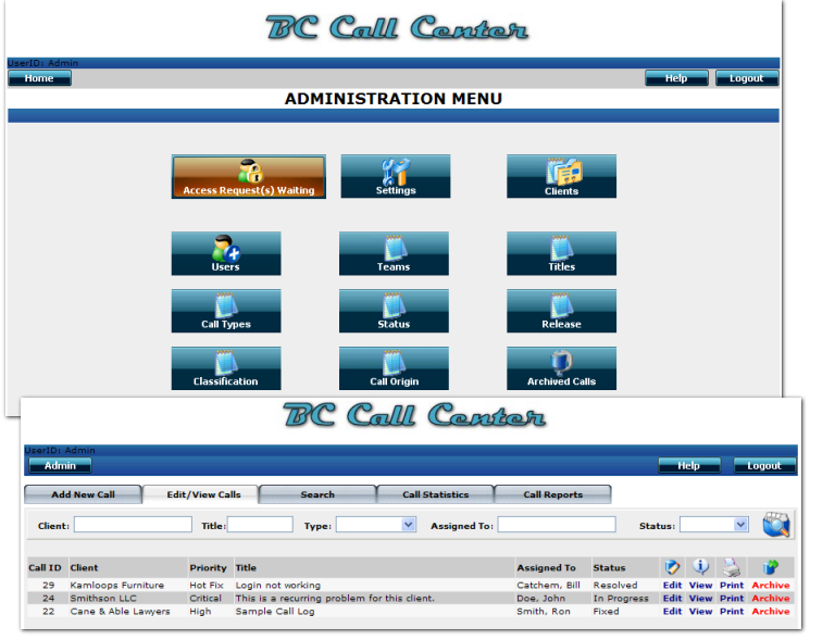 BC Call Center