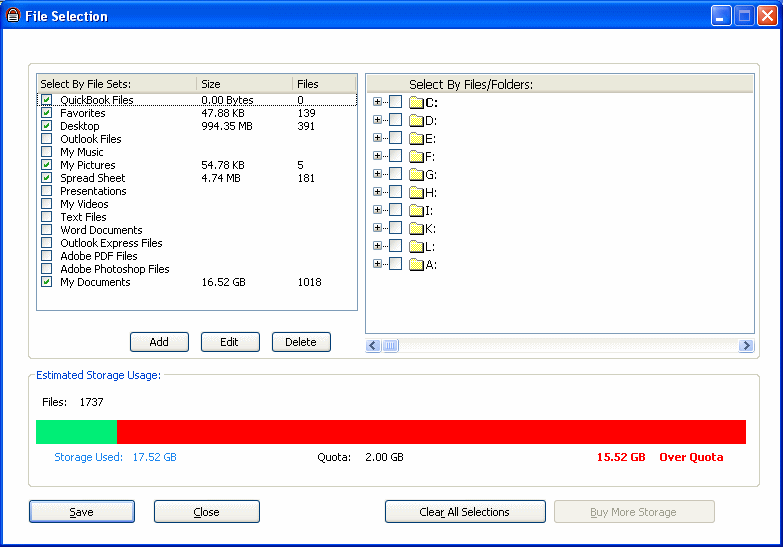 BackUPMAX for Windows Online Backup