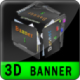 Banner - 3D Cube Rotator