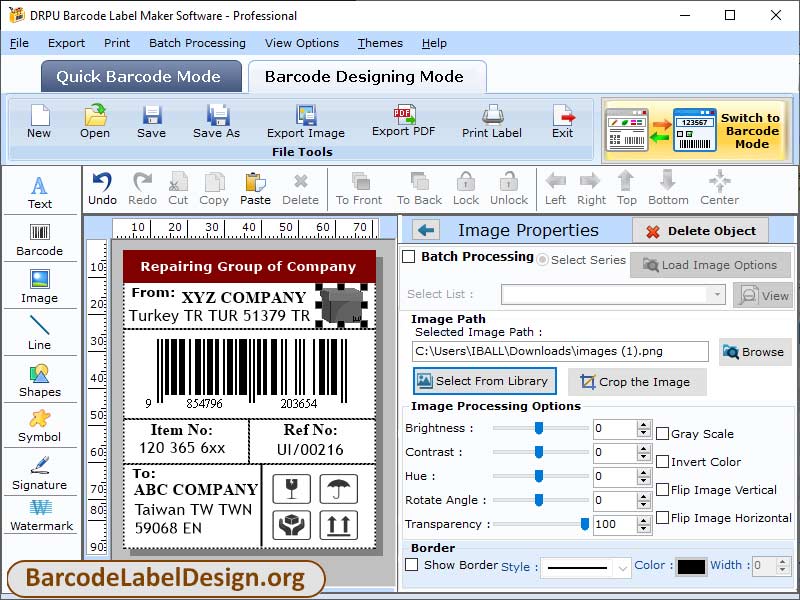 Barcode Design Software