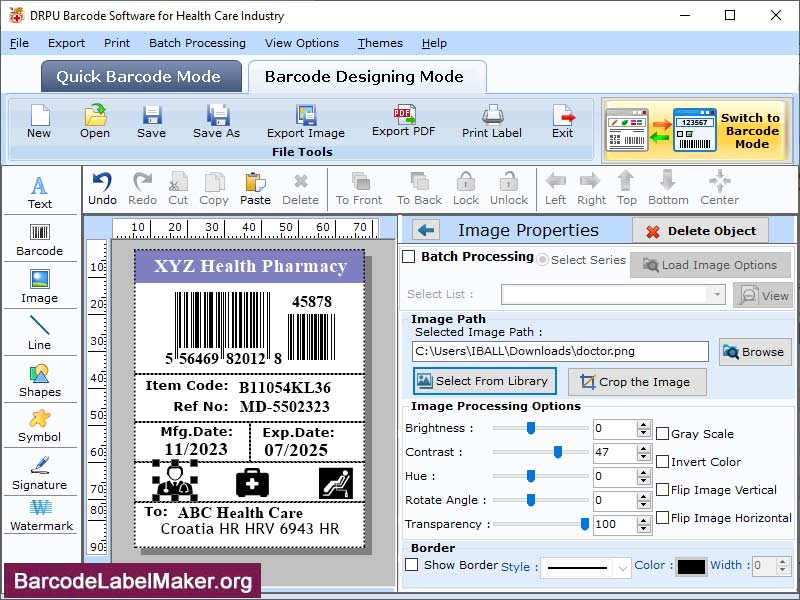 Barcode Fonts for Healthcare Industry