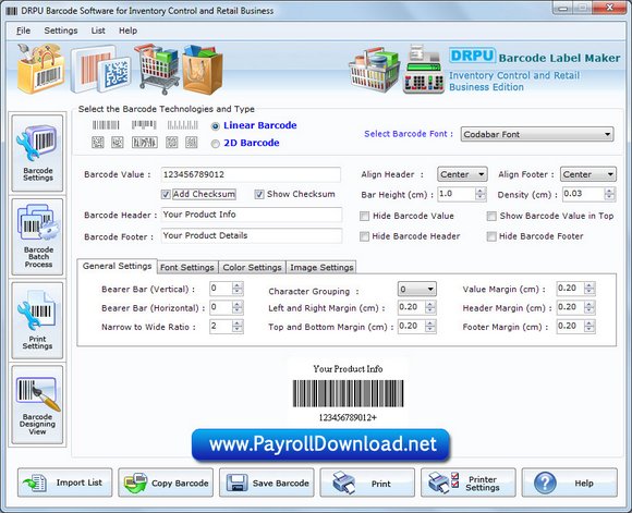 Barcode Fonts for Retail Business